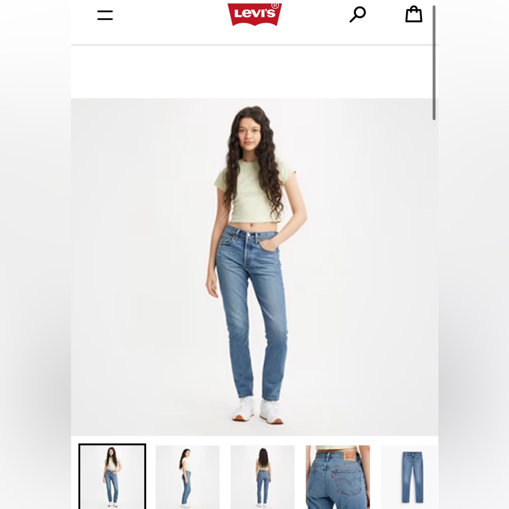 Levi’s 501 S Skinny Jeans